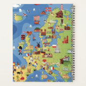 Cartoon Map of Europe Planer (Rückseite)