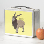 Cartoon Markhor Metall Brotdose (Beispiel)