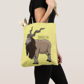 Cartoon Markhor Tasche (Von Nahem)