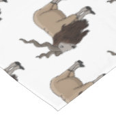 Cartoon Markhor Tischdecke (Schrägansicht)
