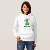 Cartoon Martian Hoodie (Vorne ganz)