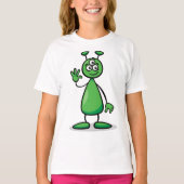 Cartoon Martian T-Shirt (Vorderseite)