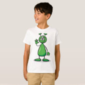 Cartoon Martian T-Shirt (Vorne ganz)