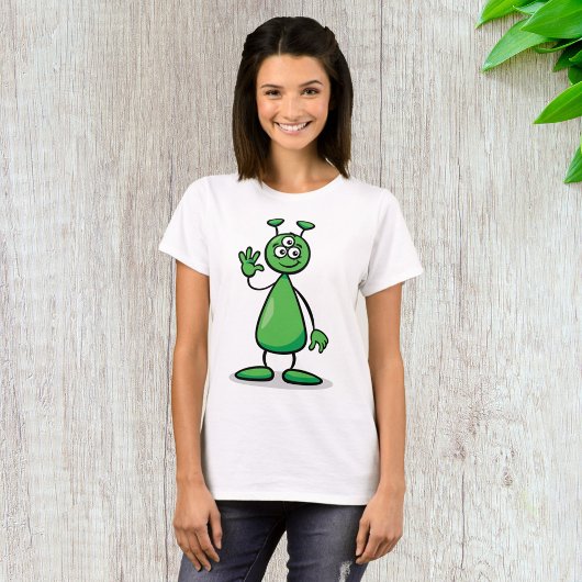 Cartoon Martian T-Shirt
