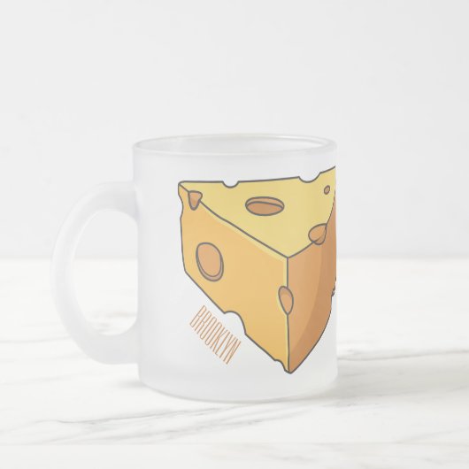 Cartoon Mattglastasse (Links)