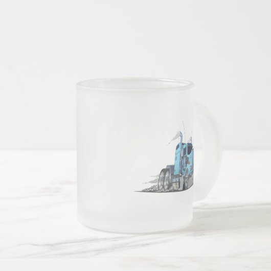 Cartoon Mattglastasse (VorderseiteRechts)