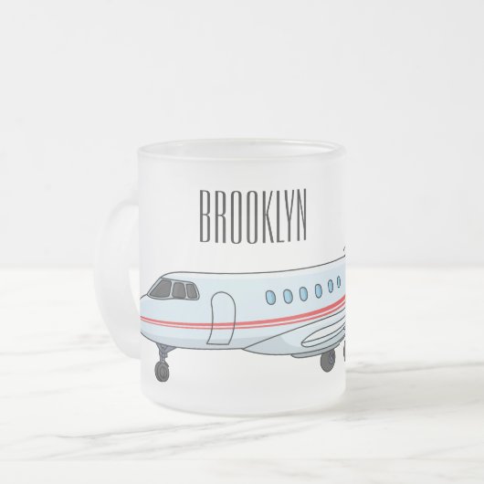 Cartoon Mattglastasse (Vorderseite Links)