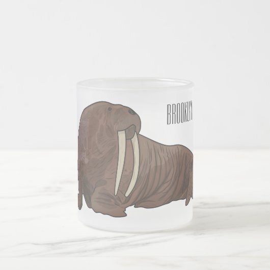 Cartoon Mattglastasse (Mittel)