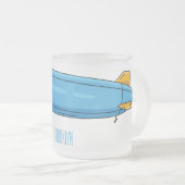 Cartoon Mattglastasse (VorderseiteRechts)