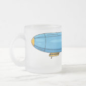 Cartoon Mattglastasse (Links)