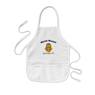Cartoon Matzah Monster Pessach Schürze