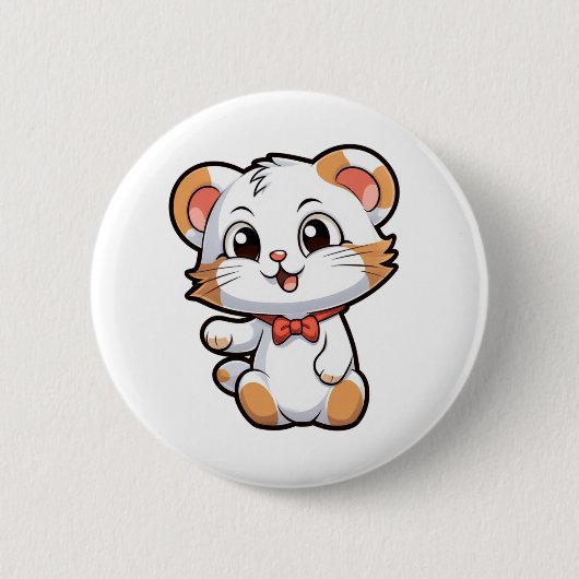 Cartoon-Mauszeiger Button (Vorderseite)
