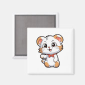 Cartoon-Mauszeiger Magnet (Vorderseite/Rückseite)