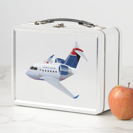 Cartoon Metall Brotdose (Beispiel)