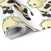 Cartoon Milchkühe Geschenkpapier (Rolleneckpunkt)