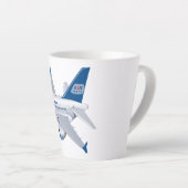 Cartoon Milchtasse (Rechte Ecke)
