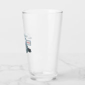 Cartoon-Militärflugzeug Glas (Links)