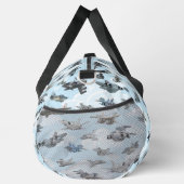 Cartoon-Militärflugzeuge Duffle Bag (Rechts)