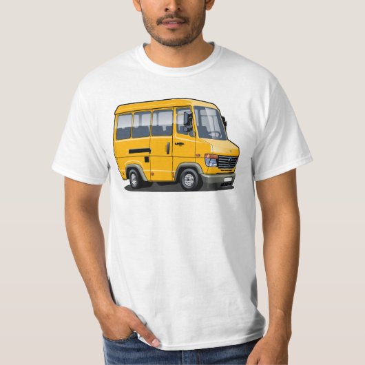 Cartoon Minibus T-Shirt (Vorderseite)