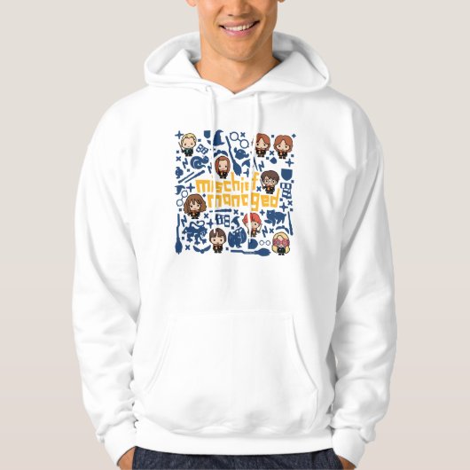Cartoon "MISCHIEF MANAGED™" Grafik Hoodie (Vorderseite)