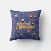 Cartoon "MISCHIEF MANAGED™" Grafik Kissen (Rückseite)