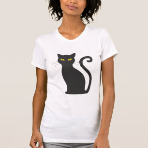 Cartoon mit gelben Augen T-Shirt