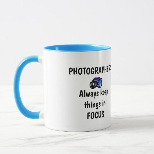 Cartoon mit Kamera-Tasse Tasse (Links)