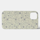 Cartoon mit lustigen Katzen Case-Mate iPhone Hülle (Rückseite (Horizontal))
