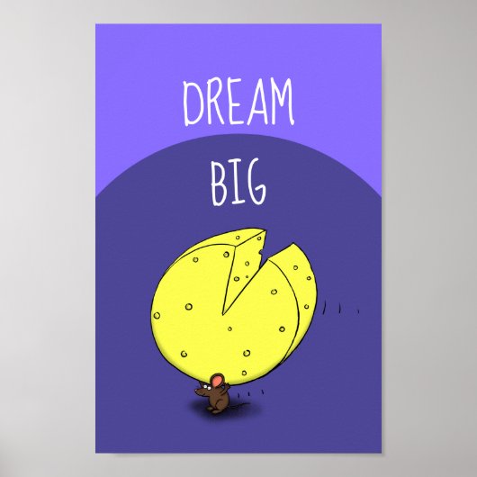 Cartoon mit niedlicher Maus Poster (Vorne)