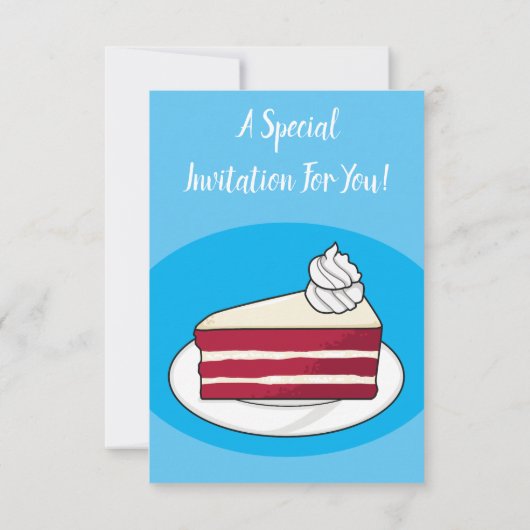 Cartoon mit Rotsamt Einladung (Rückseite)