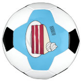 Cartoon mit Rotsamt Fußball (Gedreht)