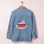 Cartoon mit Rotsamt Jeansjacke (Hangar)