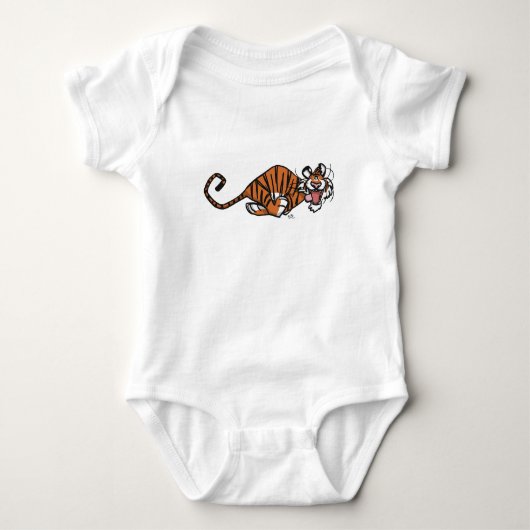 Cartoon mit Tiger Baby Apparel Strampler (Vorderseite)