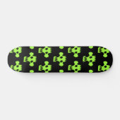 Cartoon Monkey Skulls Skateboard (Horizontal)
