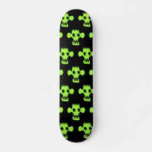Cartoon Monkey Skulls Skateboard