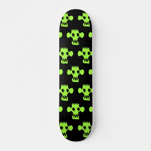 Cartoon Monkey Skulls Skateboard (Vorne)