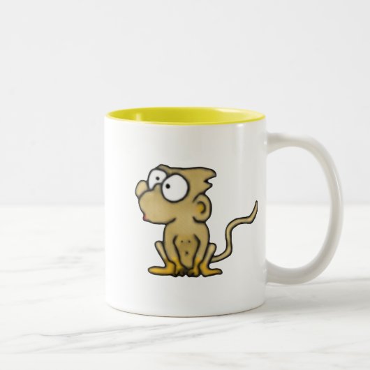 Cartoon Monkey Tasse (Rechts)