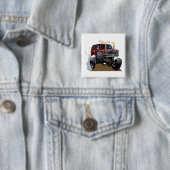 Cartoon-Monster Button (Beispiel)