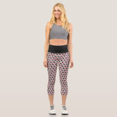 Cartoon-Monster Capri Leggings (Vorderseite)