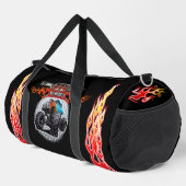 Cartoon-Monster Duffle Bag (Rechte Ecke)