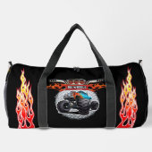 Cartoon-Monster Duffle Bag (Rückseite)