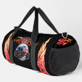 Cartoon-Monster Duffle Bag (Rechte Ecke)