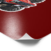 Cartoon-Monster Fotodruck (Ecke)