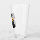 Cartoon-Monster Glas (Links)