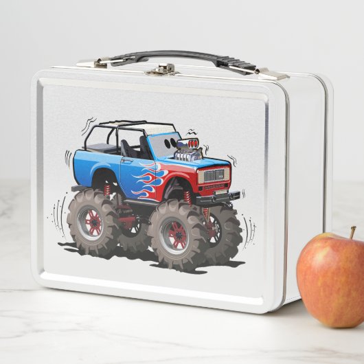 Cartoon-Monster Metall Brotdose (Beispiel)