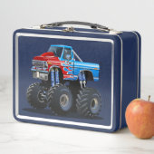 Cartoon-Monster Metall Brotdose (Beispiel)