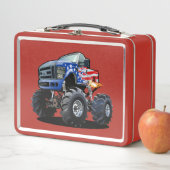 Cartoon-Monster Metall Brotdose (Beispiel)