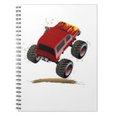 Cartoon-Monster Notizblock (Vorderseite)