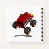 Cartoon-Monster Notizblock (Rückseite)