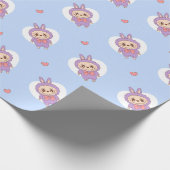 Cartoon Monster Pattern Seamless Geschenkpapier (Ecke)